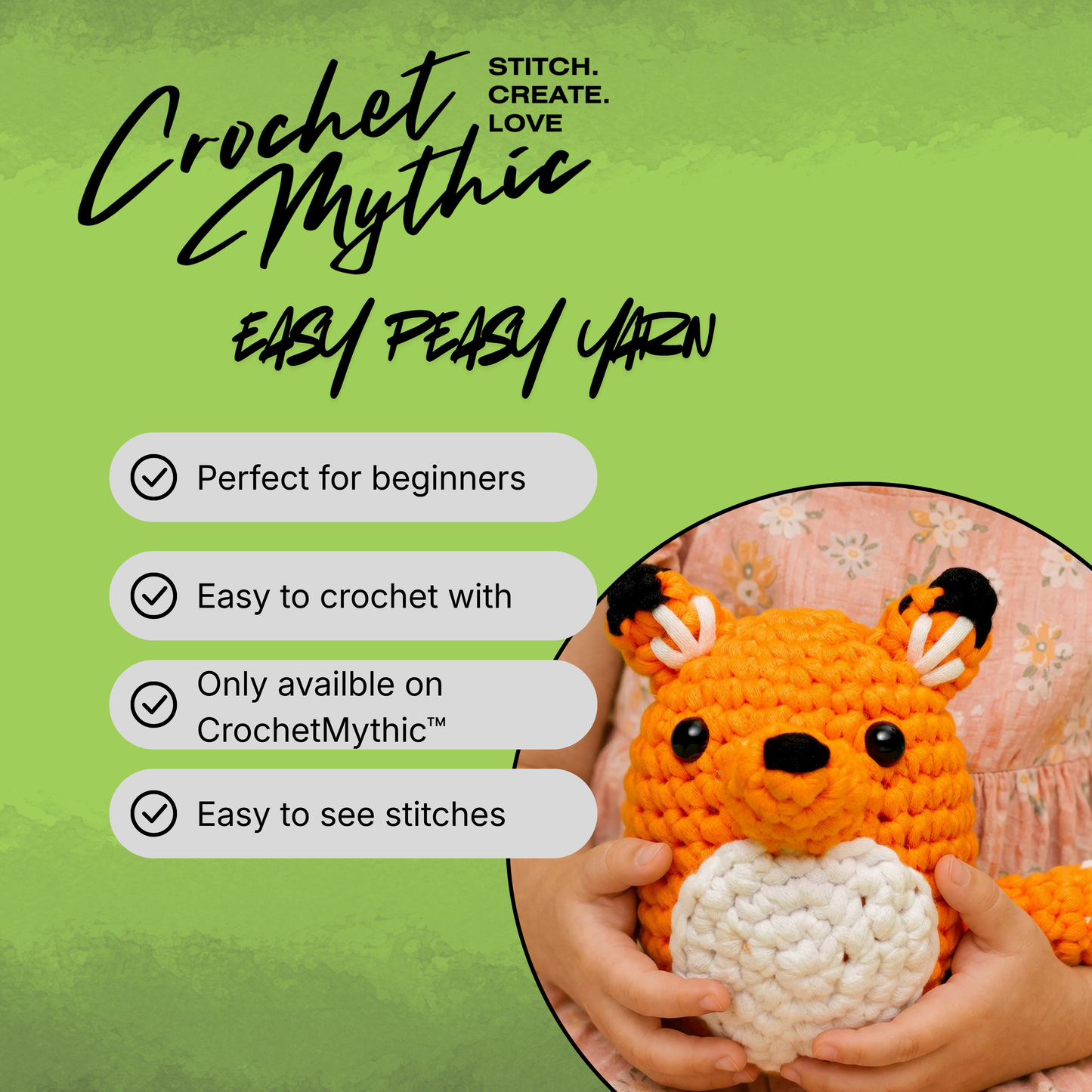 Dex the Fox Crochet Kit