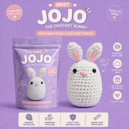 Jojo the Bunny Crochet Kit
