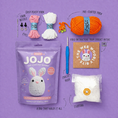 Jojo the Bunny Crochet Kit