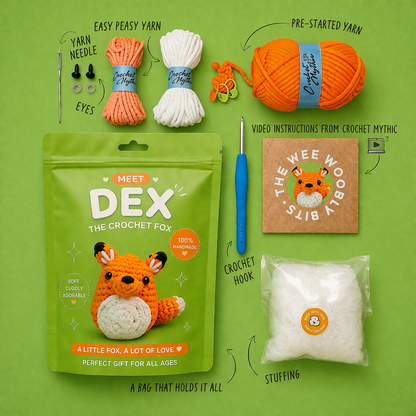 Dex the Fox Crochet Kit